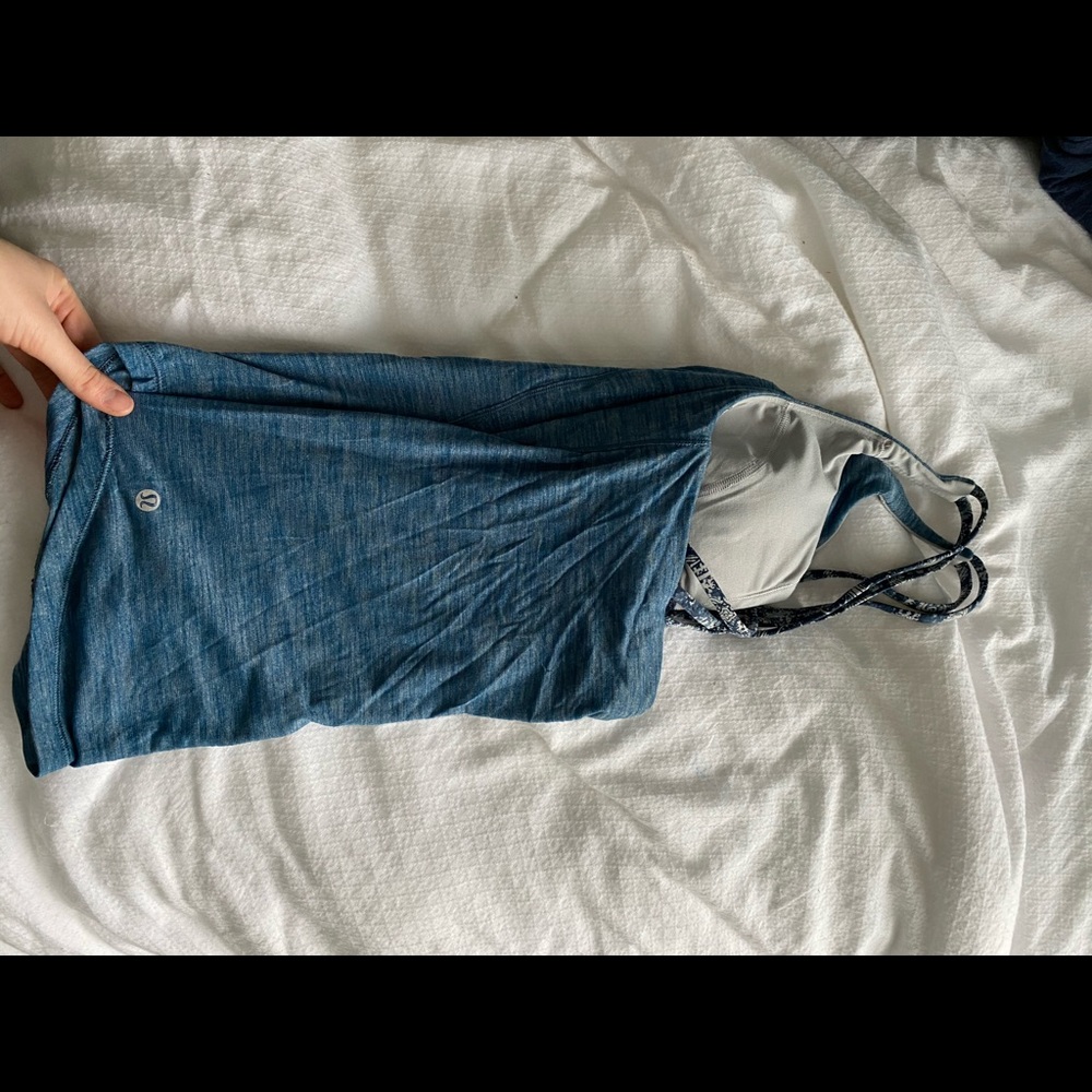 Lululemon 2 in 1 tank top